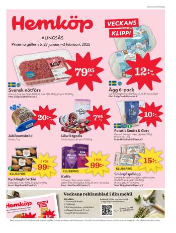 Hemköp reklamblad - 27/1 2025 - 2/2 2025.