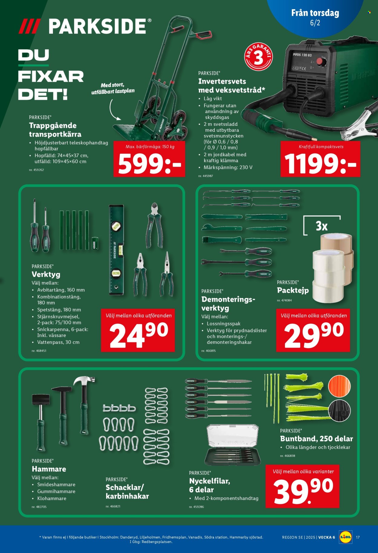 Lidl reklamblad - 3/2 2025 - 9/2 2025. Sida 21