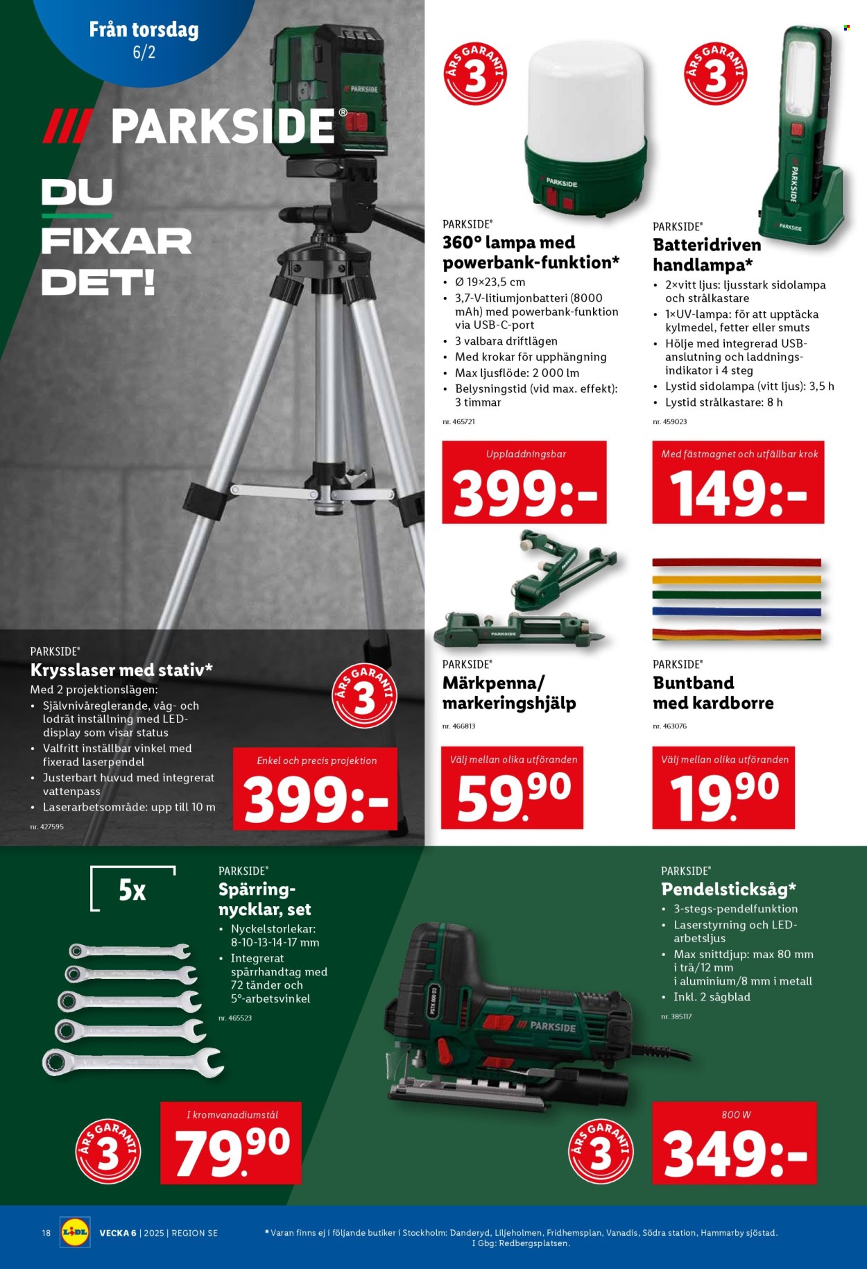 Lidl reklamblad - 3/2 2025 - 9/2 2025. Sida 22