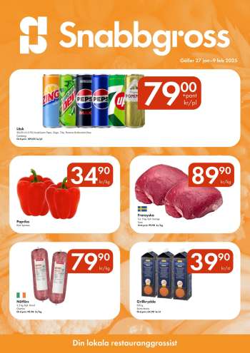 Snabbgross reklamblad - 27/1 2025 - 9/2 2025.