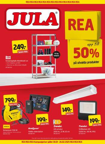 Jula reklamblad - 30/1 2025 - 26/2 2025.