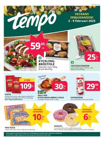 Tempo reklamblad - 3/2 2025 - 9/2 2025.