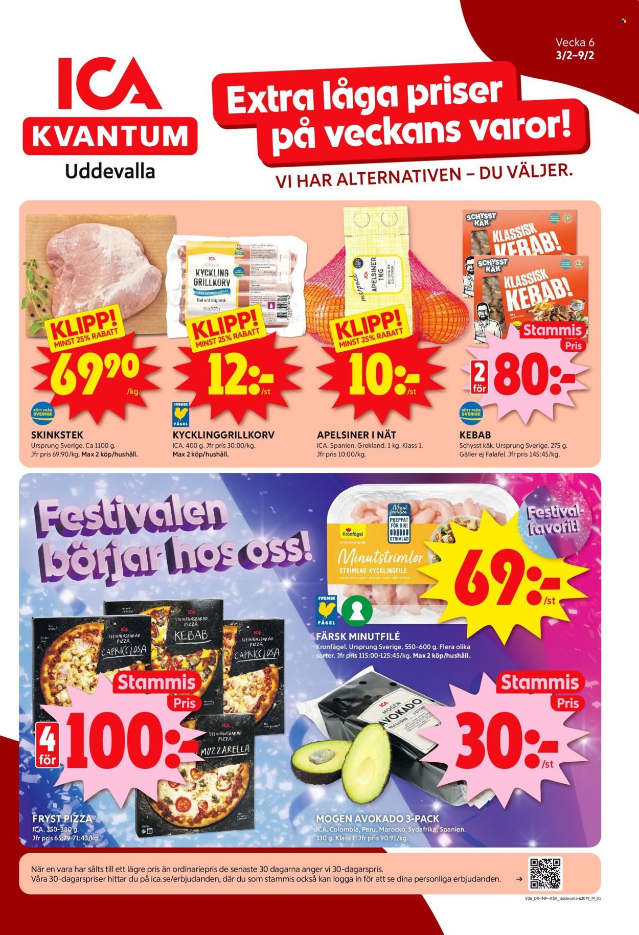 ICA reklamblad - 3/2 2025 - 9/2 2025. Sida 1