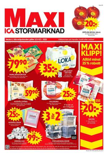 ICA reklamblad - 3/2 2025 - 9/2 2025.