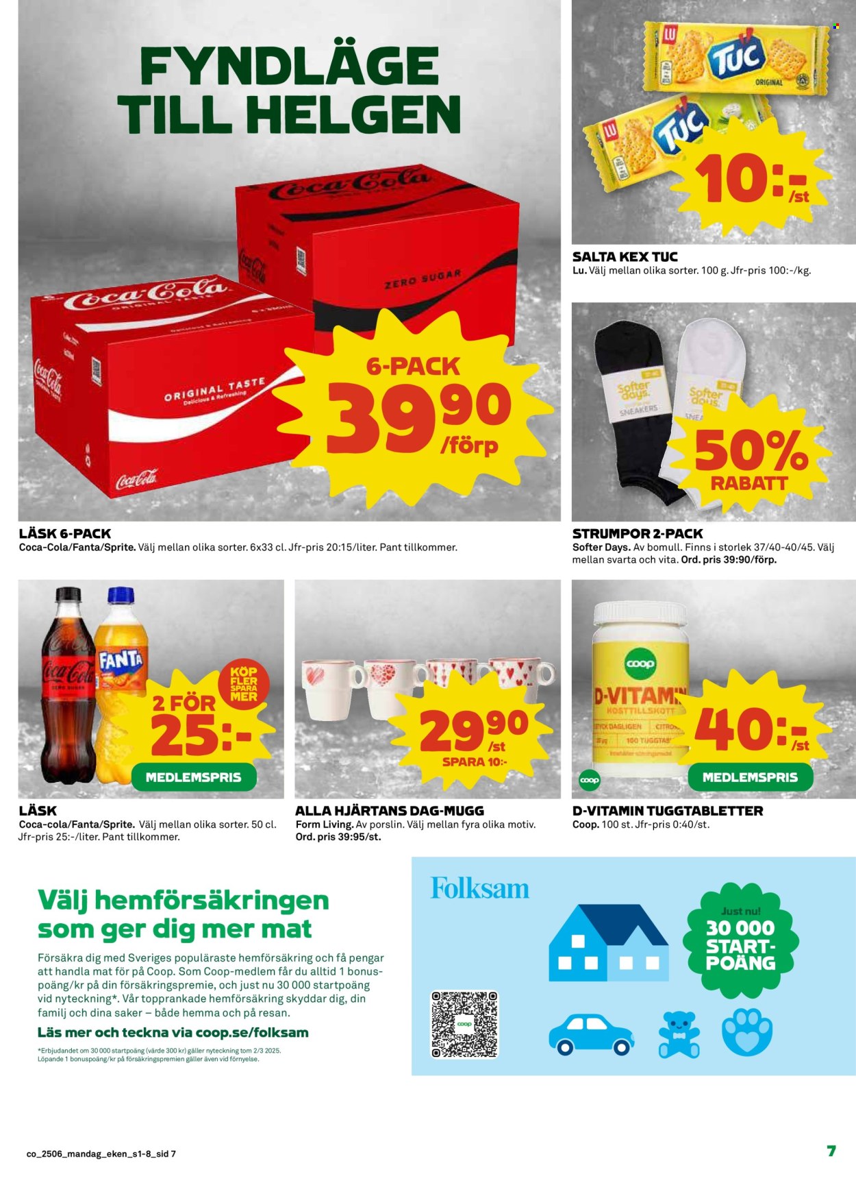 Coop reklamblad - 3/2 2025 - 9/2 2025. Sida 7