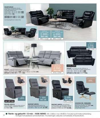thumbnail - Recliner sofasæt