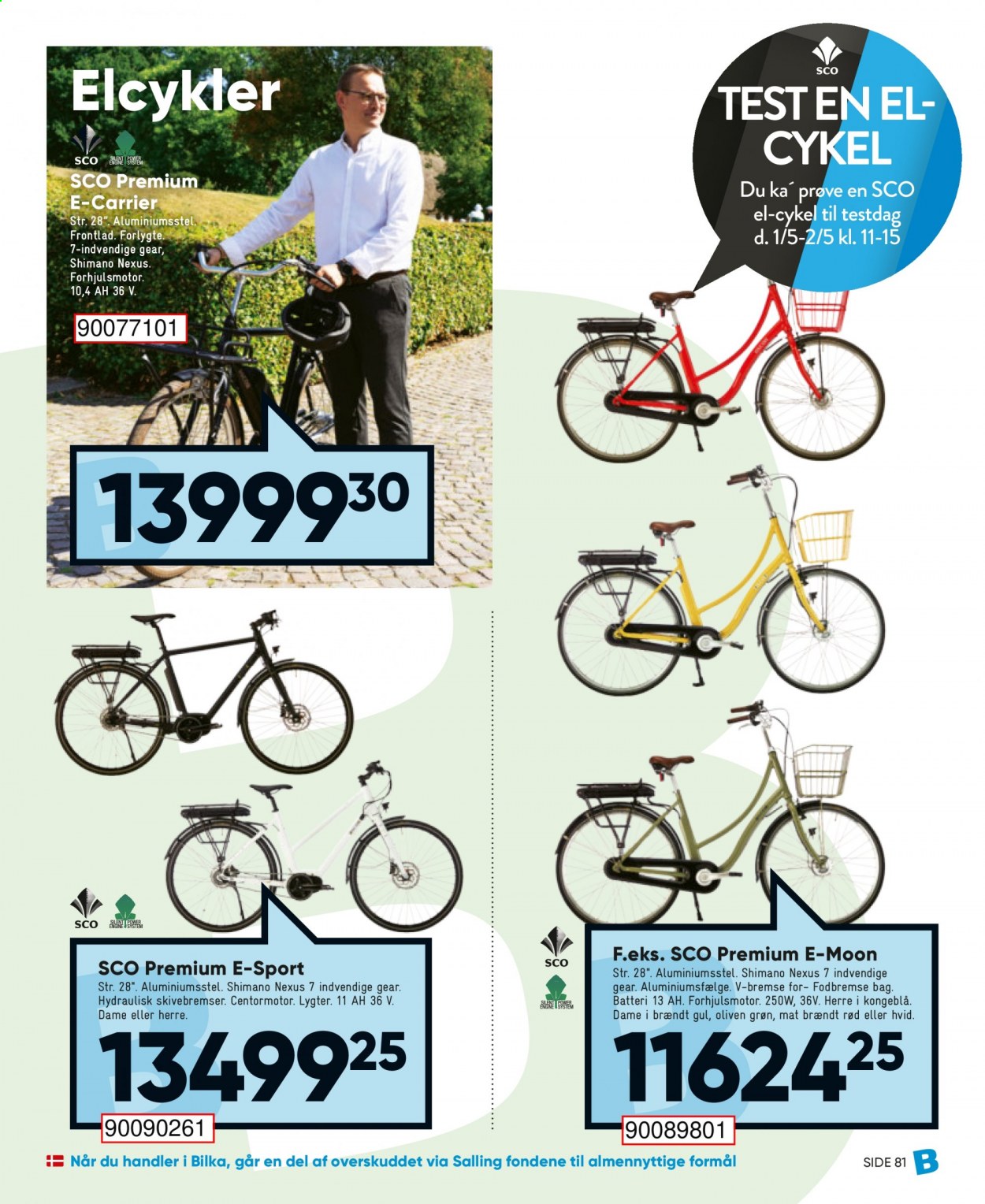 thumbnail - Bilka tilbud  - 1.5.2021 - 6.5.2021 - tilbudsprodukter - oliven, cykel, Shimano. Side 95.