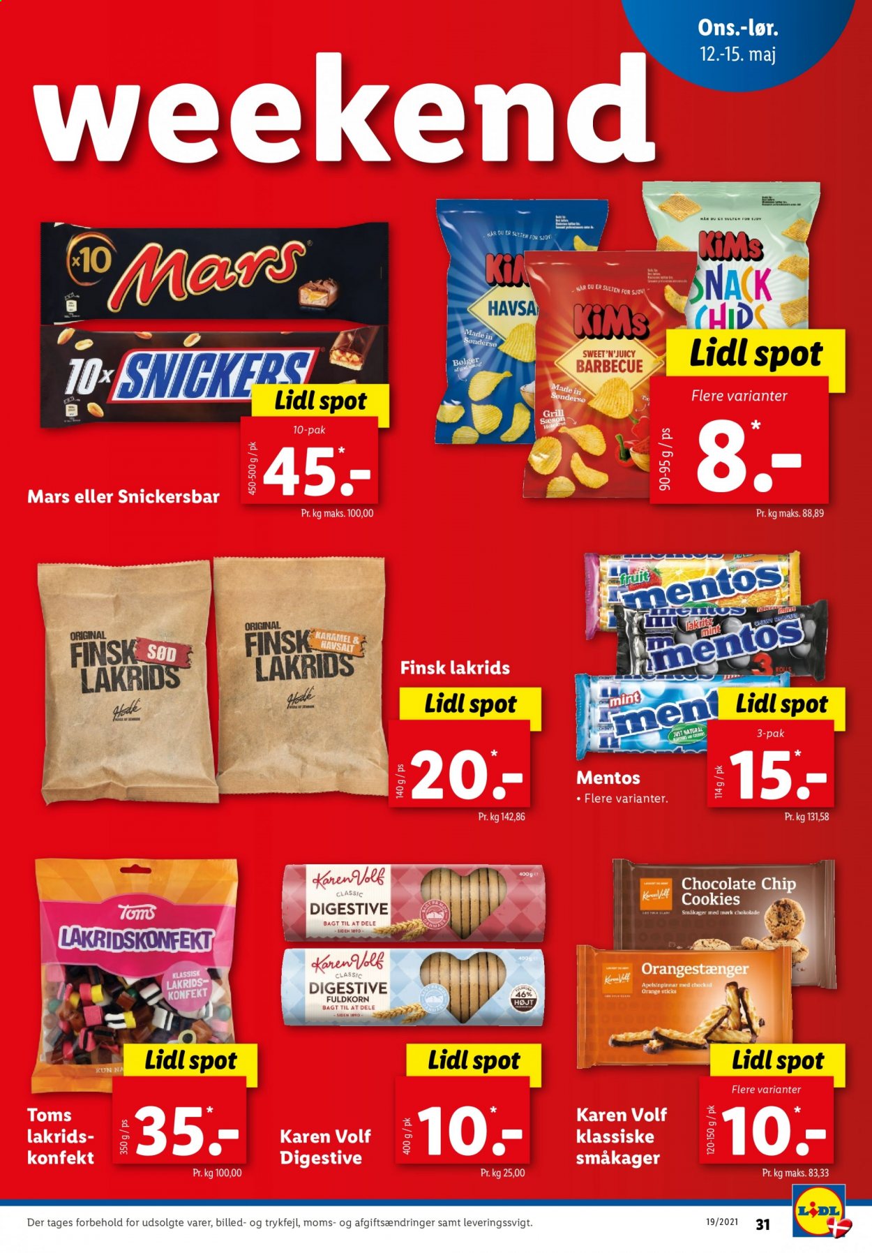 Lidl tilbud - 9.5.2021 - 15.5.2021. Side 31