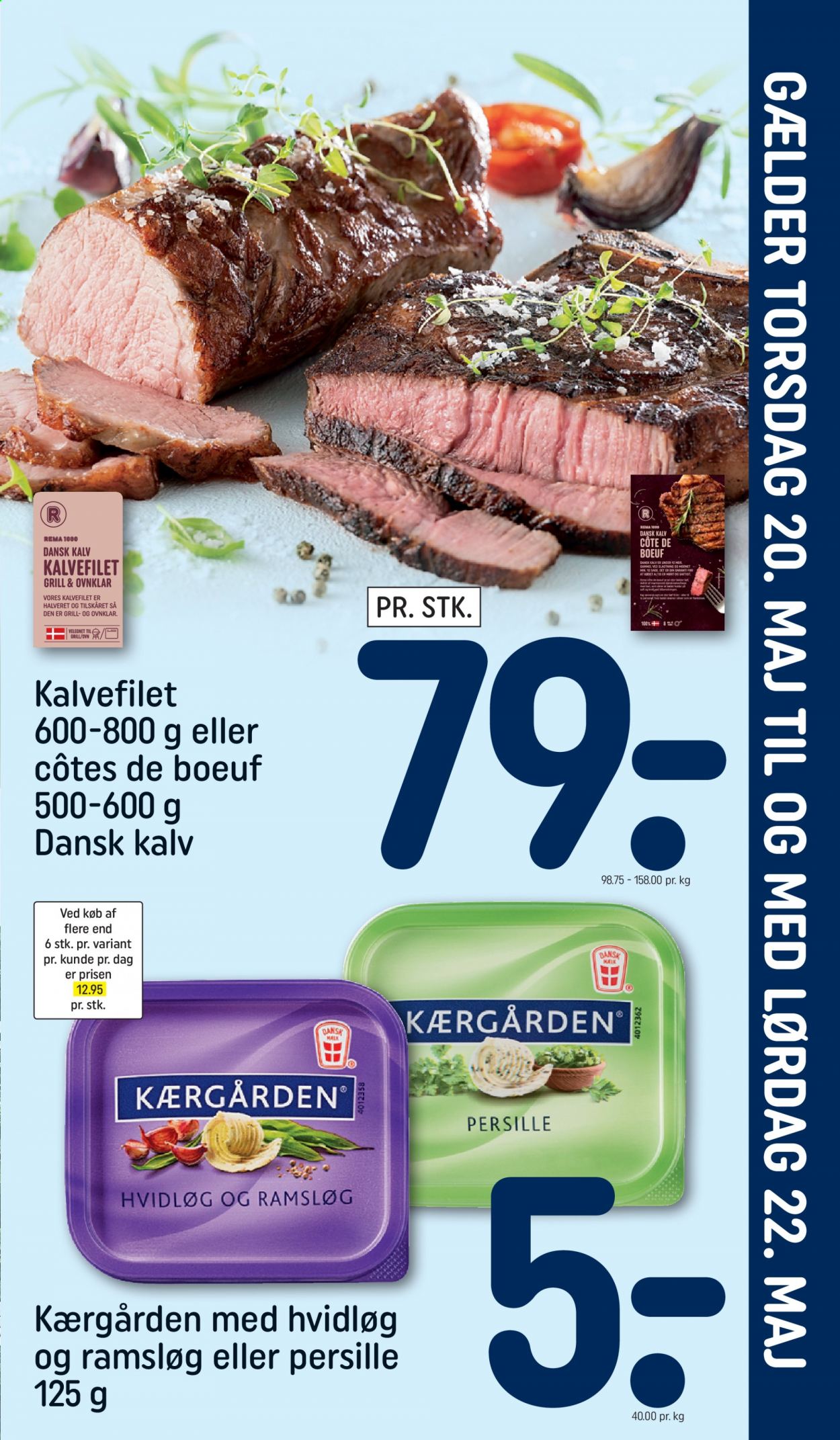 Rema 1000 tilbud - 20.5.2021 - 22.5.2021. Side 1