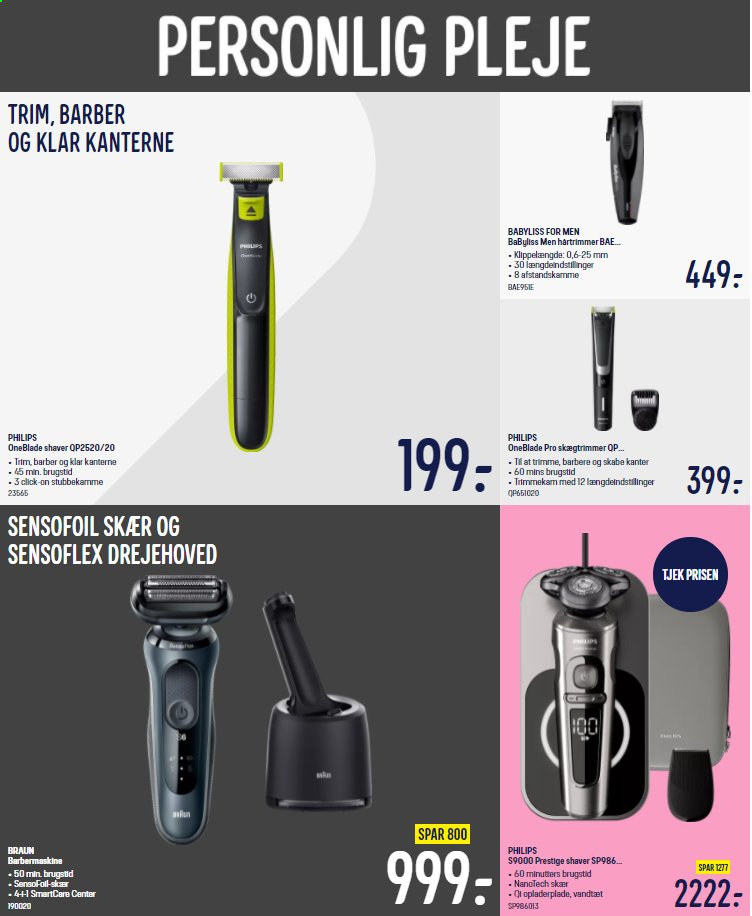 thumbnail - Elgiganten tilbud  - 25.5.2021 - 30.5.2021 - tilbudsprodukter - Braun, Philips, Babyliss, barbermaskine, shaver, skægtrimmer. Side 38.