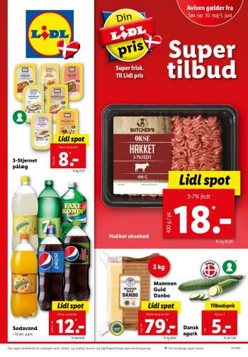 Lidl tilbudsavis  - 30.05.2021 - 05.06.2021.
