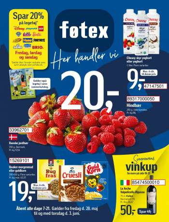føtex tilbudsavis  - 28.05.2021 - 03.06.2021.