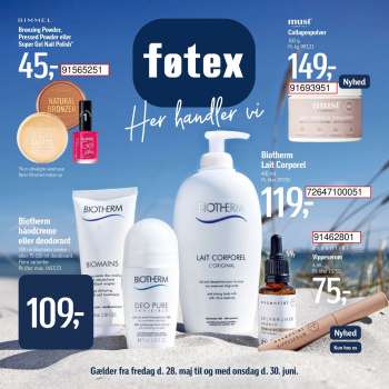 føtex tilbudsavis  - 28.05.2021 - 30.06.2021.