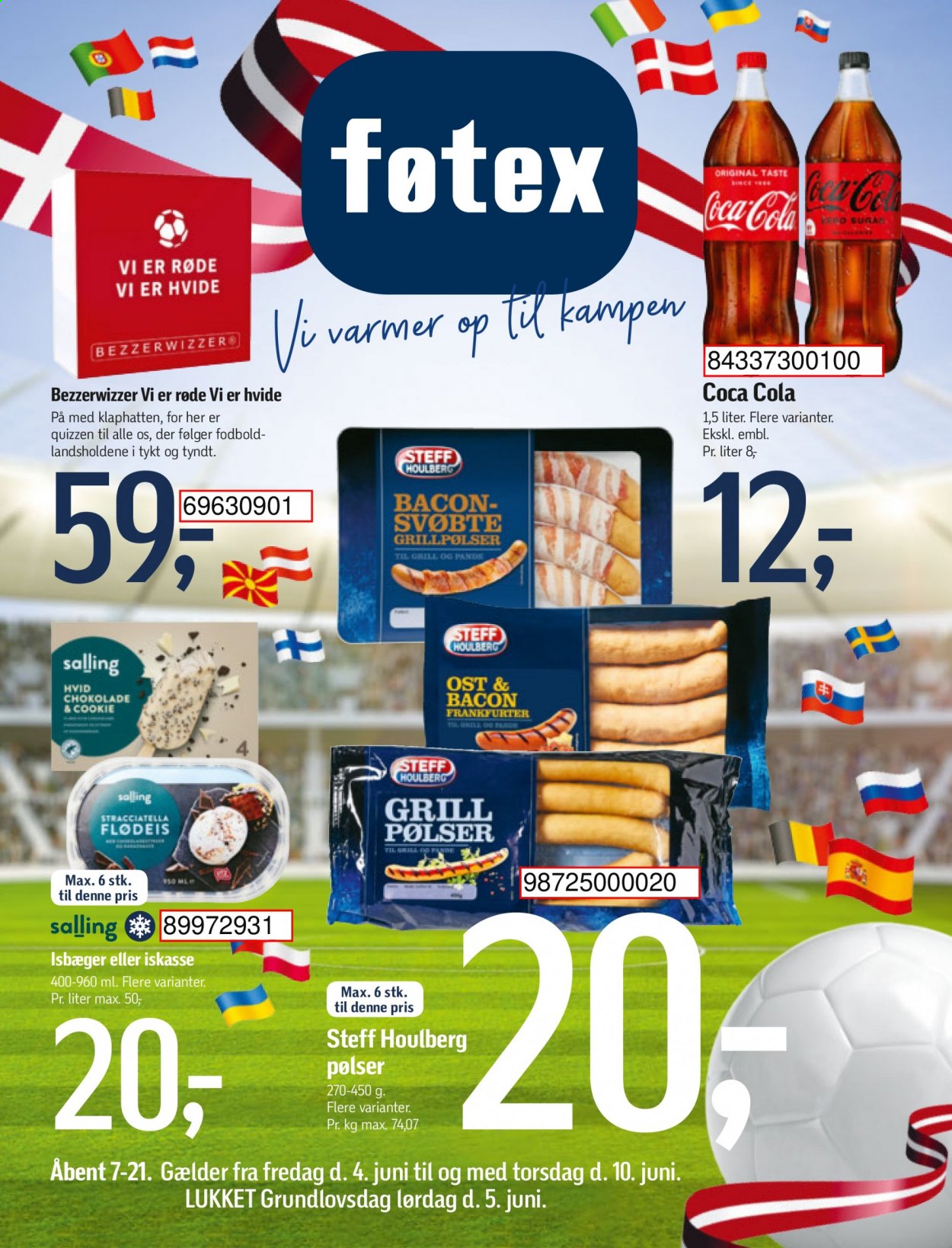 føtex tilbud - 4.6.2021 - 10.6.2021. Side 1