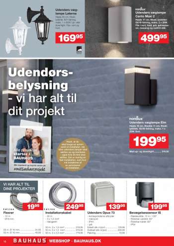 thumbnail - Udendørs væglampe