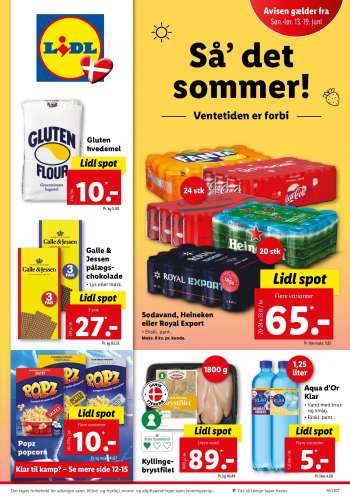 Lidl tilbudsavis  - 13.06.2021 - 19.06.2021.