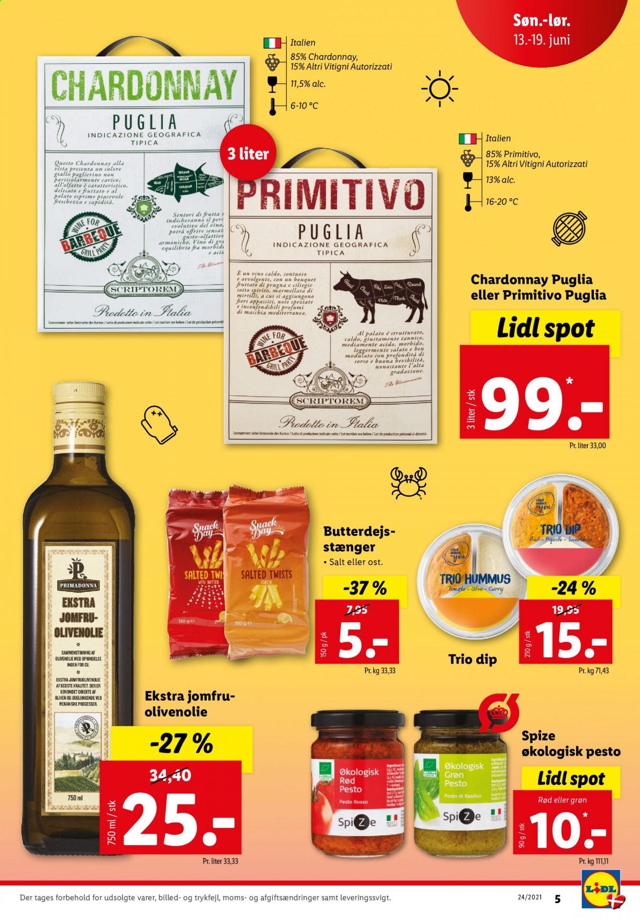 Lidl tilbud - 13.6.2021 - 19.6.2021. Side 5