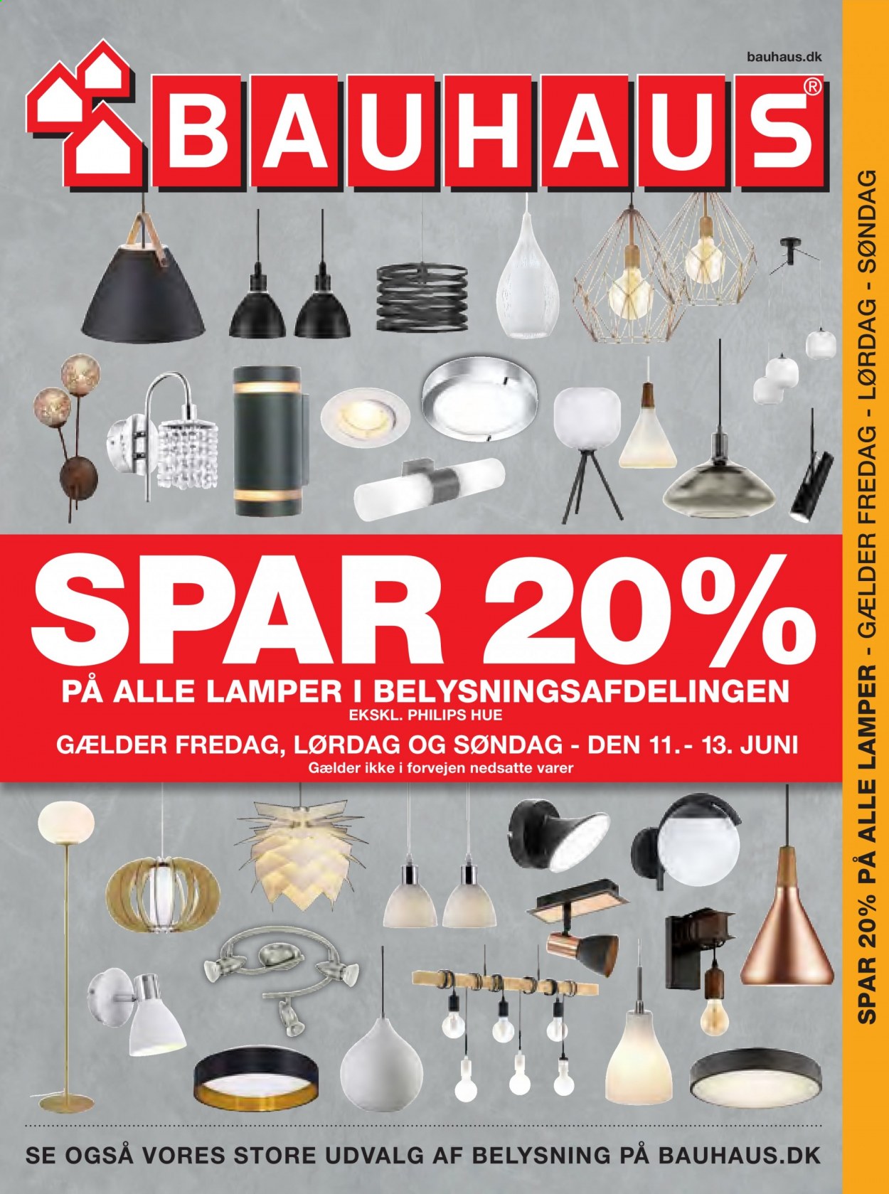 thumbnail - Bauhaus tilbud  - 11.6.2021 - 13.6.2021 - tilbudsprodukter - Philips. Side 1.