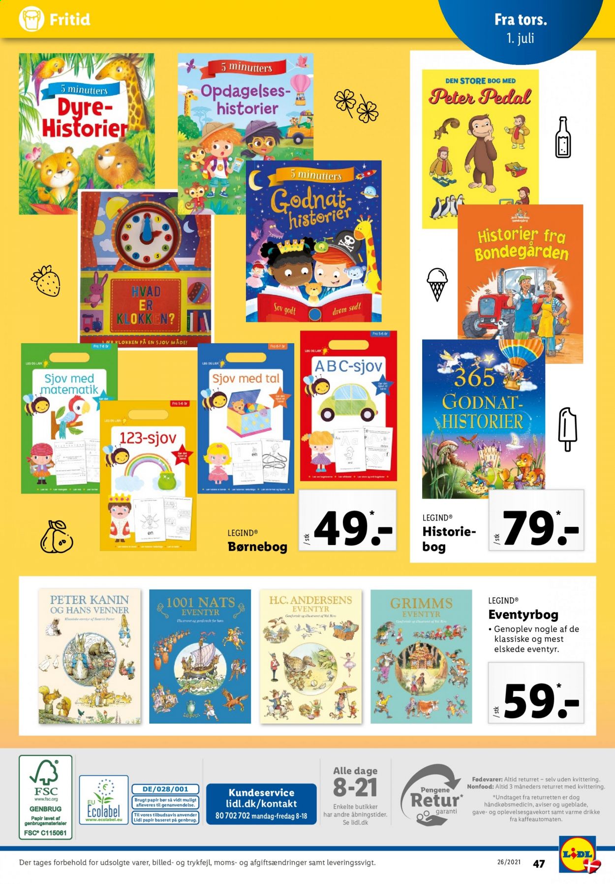 Lidl tilbud - 27.6.2021 - 3.7.2021. Side 49