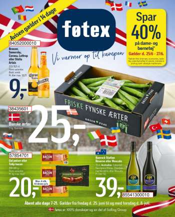 føtex tilbudsavis  - 25.06.2021 - 08.07.2021.