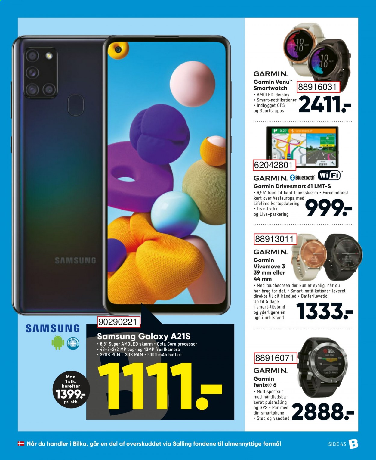 thumbnail - Bilka tilbud  - 2.7.2021 - 8.7.2021 - tilbudsprodukter - Samsung. Side 51.