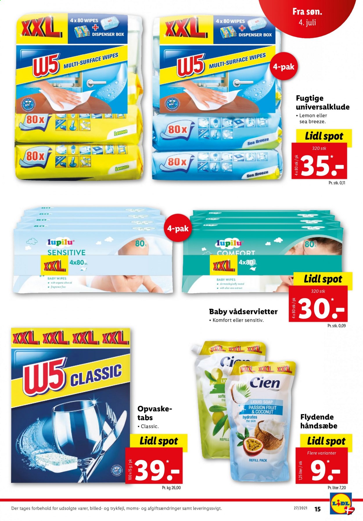 Lidl tilbud - 4.7.2021 - 10.7.2021. Side 15