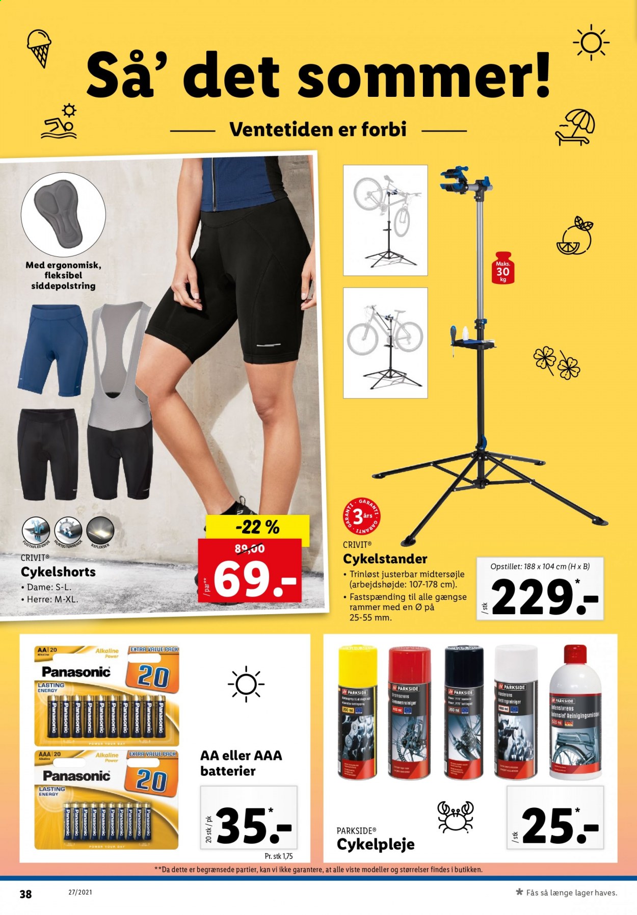 Lidl tilbud - 4.7.2021 - 10.7.2021. Side 38