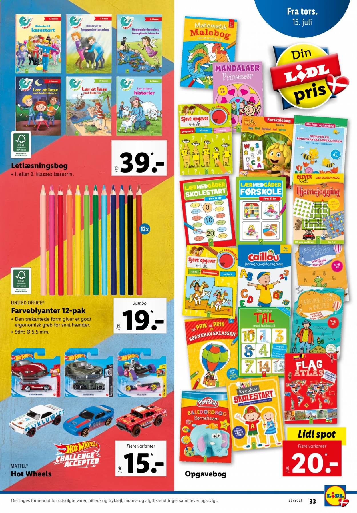 Lidl tilbud - 11.7.2021 - 17.7.2021. Side 33