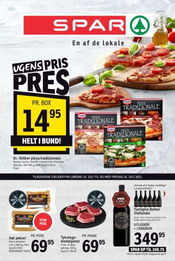 SPAR tilbudsavis  - 10.07.2021 - 16.07.2021.