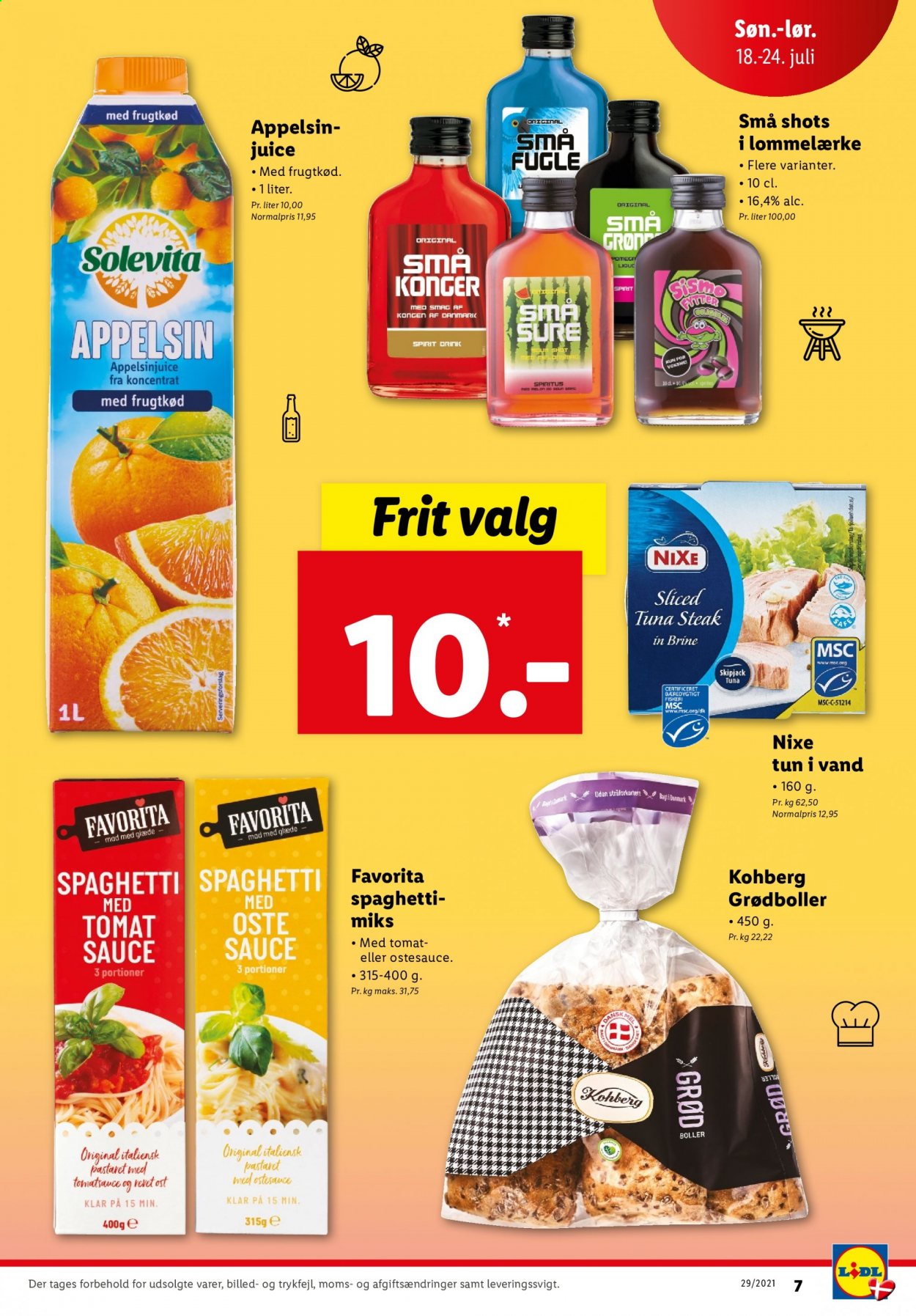 Lidl tilbud - 18.7.2021 - 24.7.2021. Side 7