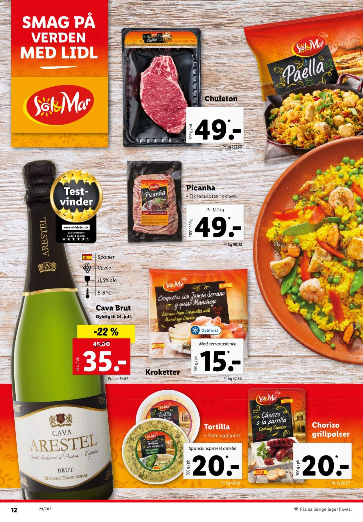 Lidl tilbud - 18.7.2021 - 24.7.2021. Side 12