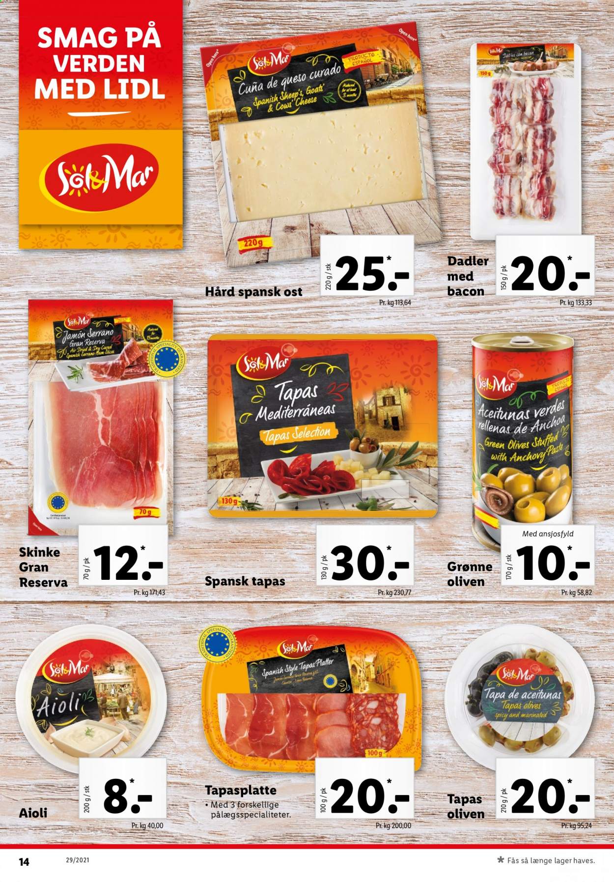 Lidl tilbud - 18.7.2021 - 24.7.2021. Side 14