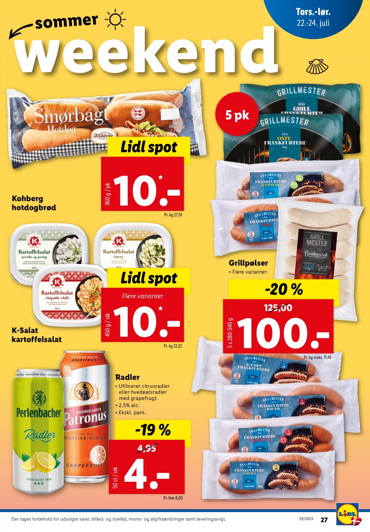 Lidl tilbud - 18.7.2021 - 24.7.2021. Side 27