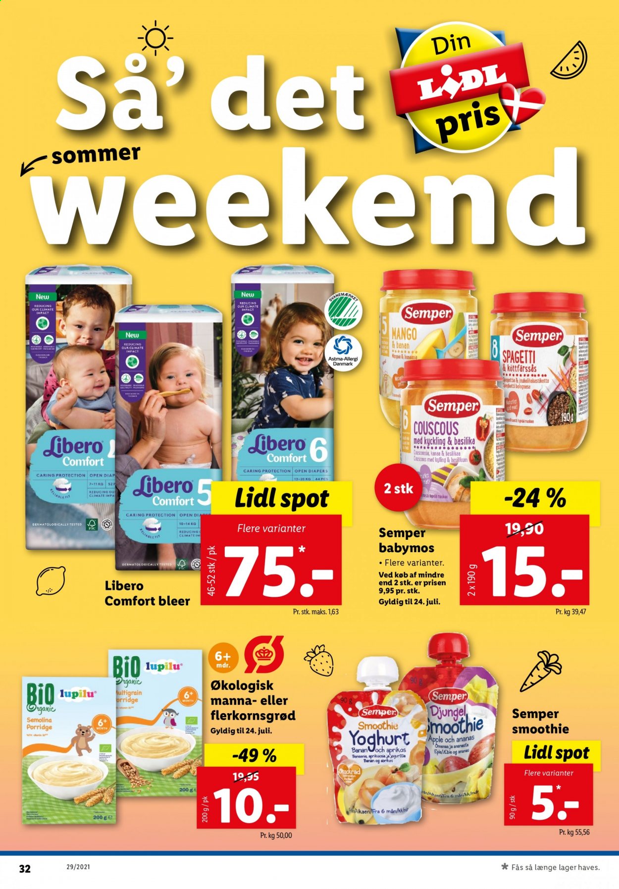 Lidl tilbud - 18.7.2021 - 24.7.2021. Side 32