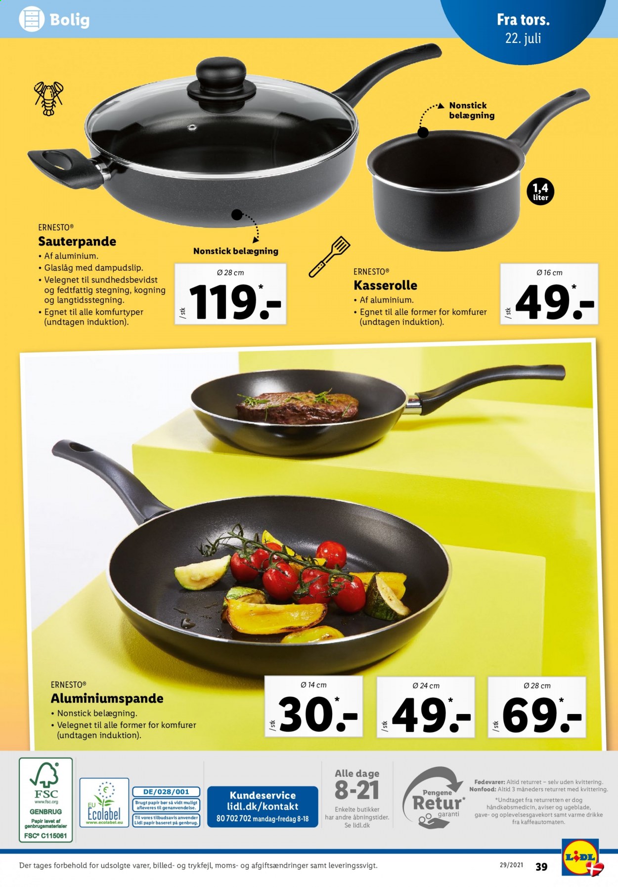 Lidl tilbud - 18.7.2021 - 24.7.2021. Side 39