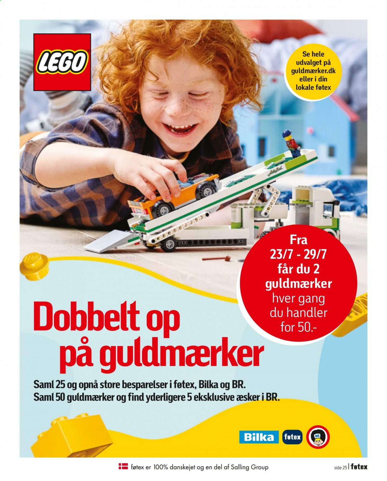 thumbnail - føtex tilbud  - 23.7.2021 - 5.8.2021 - tilbudsprodukter - LEGO. Side 31.