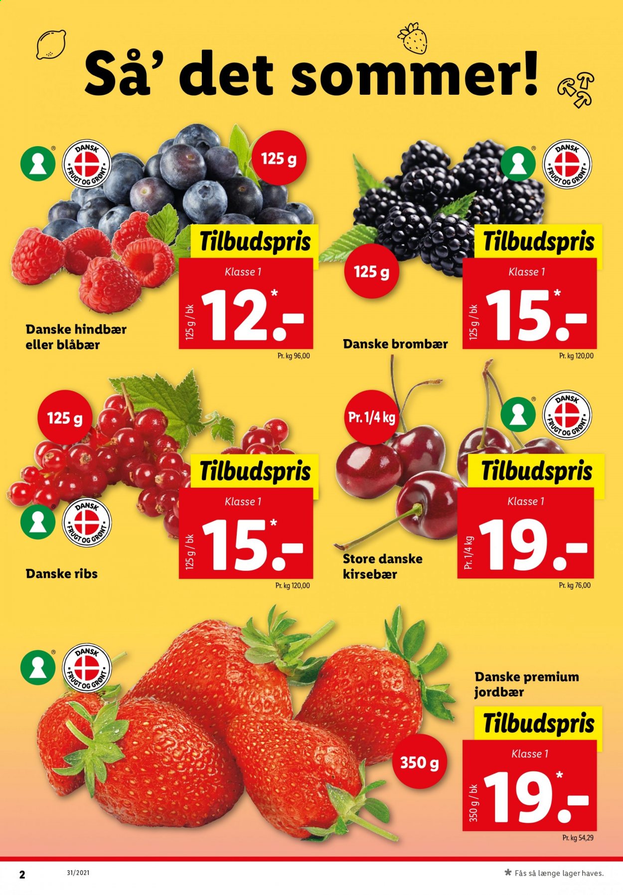 Lidl tilbud - 1.8.2021 - 7.8.2021. Side 2