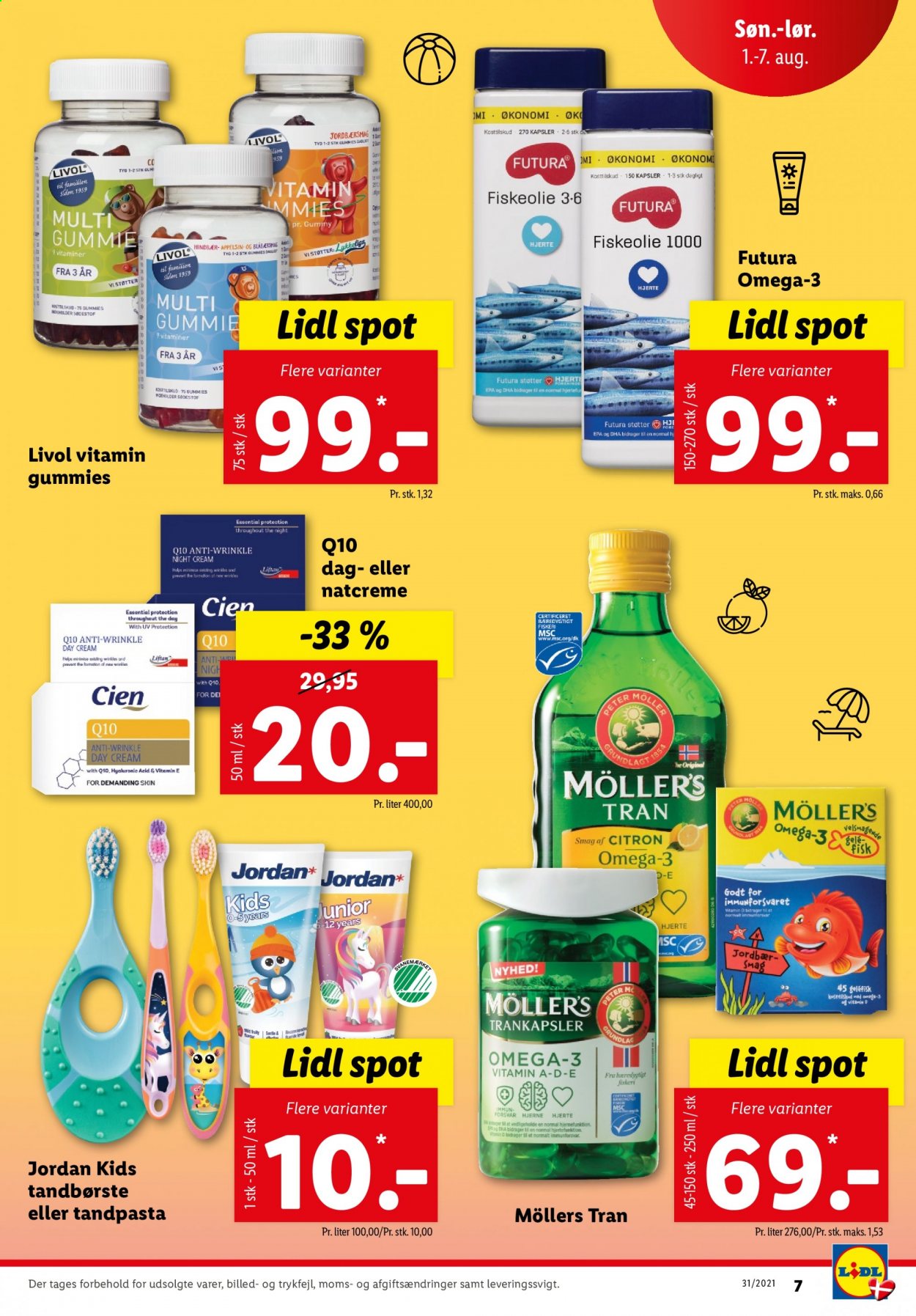 Lidl tilbud - 1.8.2021 - 7.8.2021. Side 7