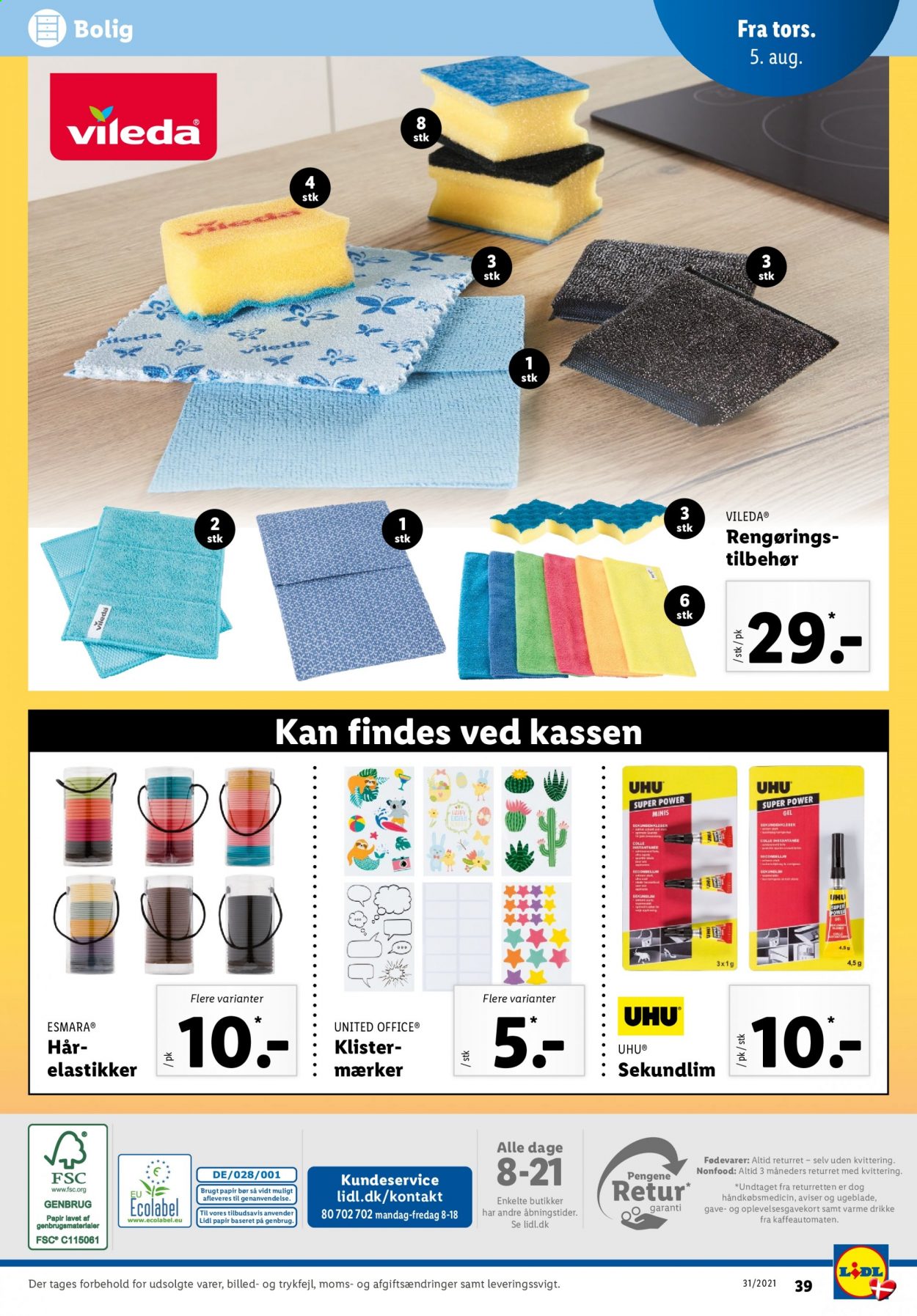 Lidl tilbud - 1.8.2021 - 7.8.2021. Side 41