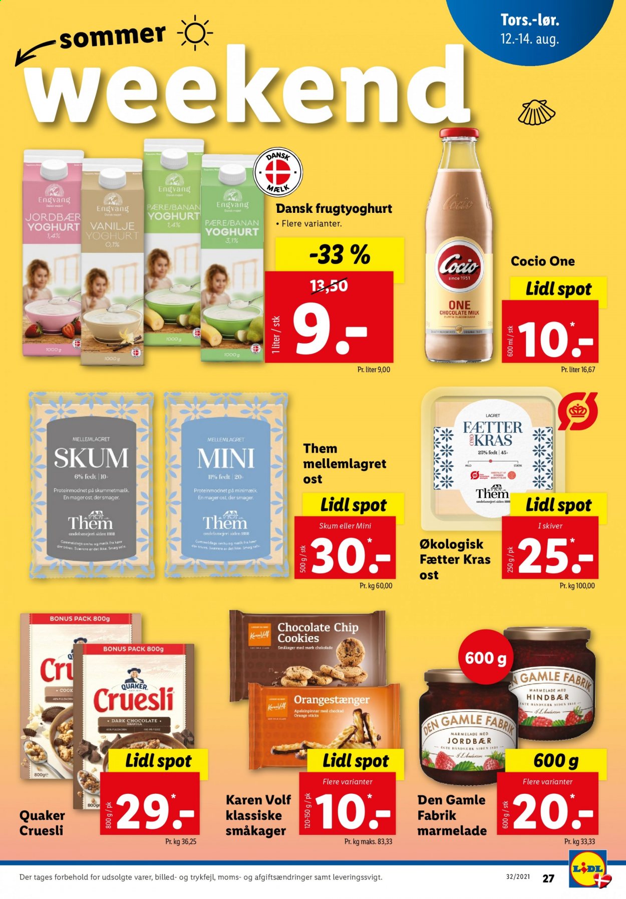 Lidl tilbud - 8.8.2021 - 14.8.2021. Side 27