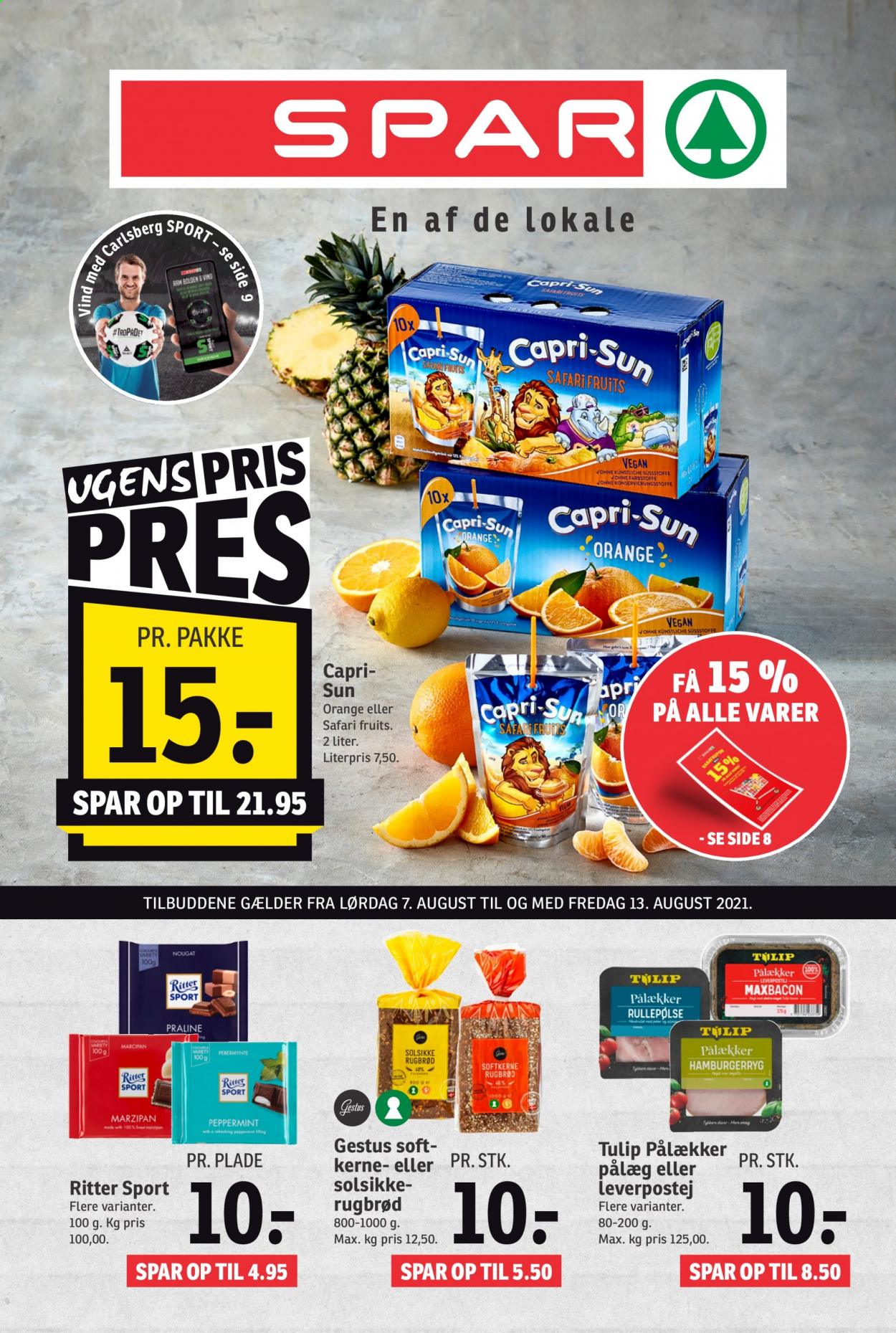 SPAR tilbud - 7.8.2021 - 13.8.2021. Side 1