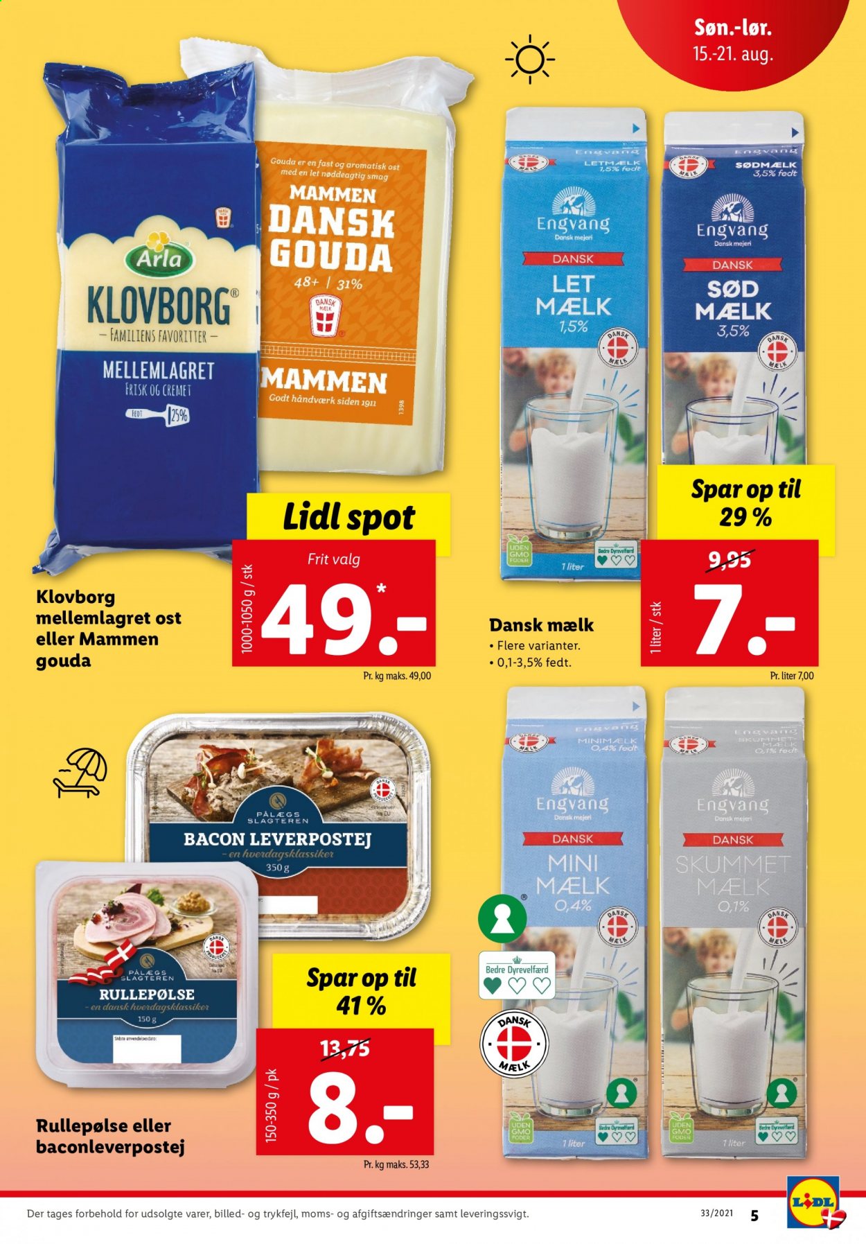 Lidl tilbud - 15.8.2021 - 21.8.2021. Side 5