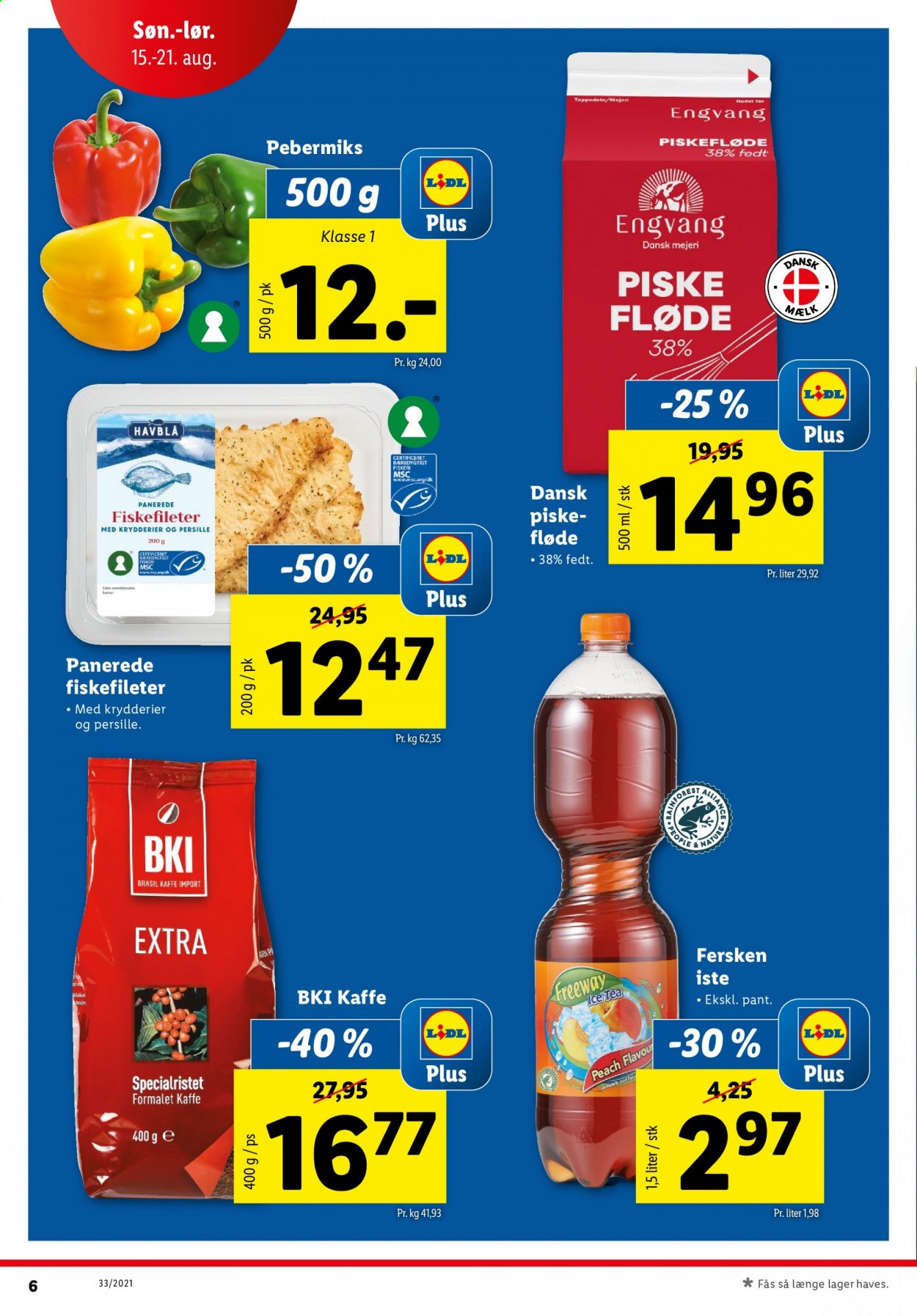 Lidl tilbud - 15.8.2021 - 21.8.2021. Side 6