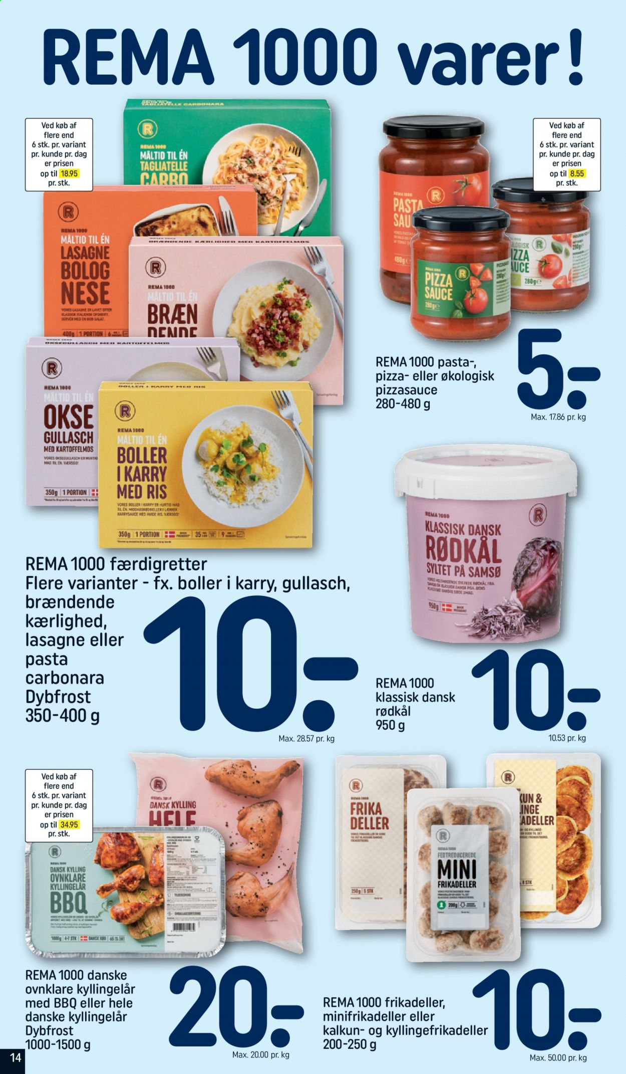 Rema 1000 tilbud - 15.8.2021 - 21.8.2021. Side 14