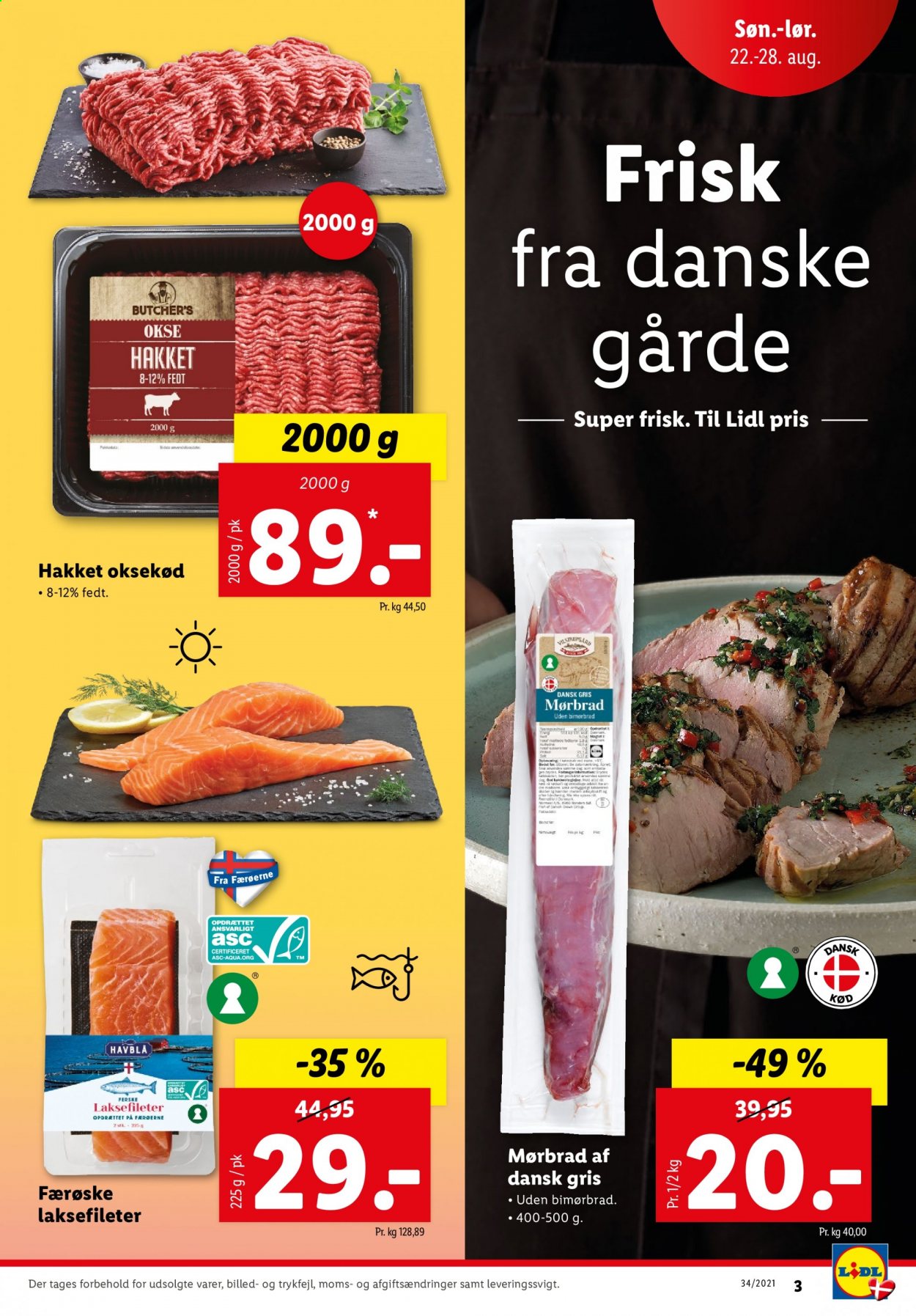 Lidl tilbud - 22.8.2021 - 28.8.2021. Side 3