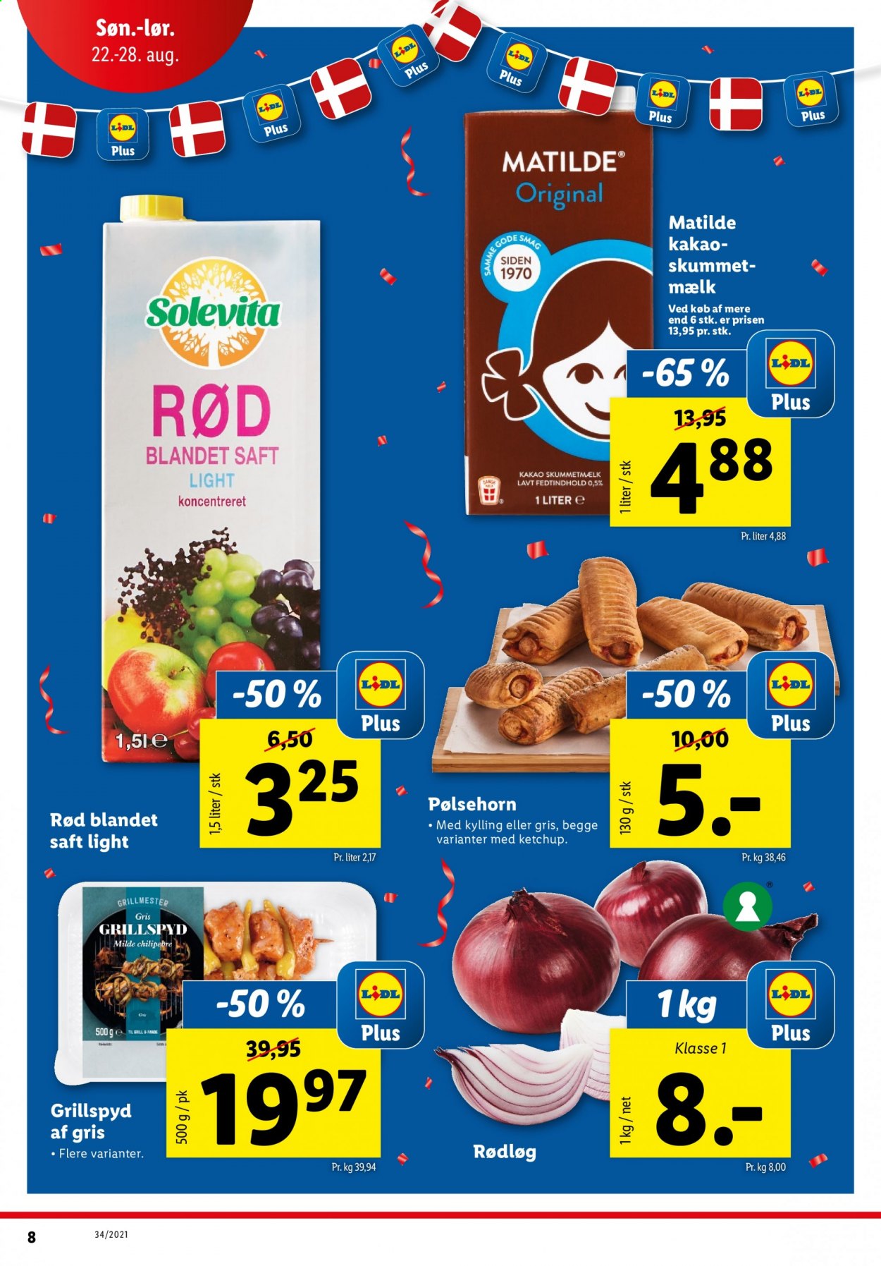 Lidl tilbud - 22.8.2021 - 28.8.2021. Side 8