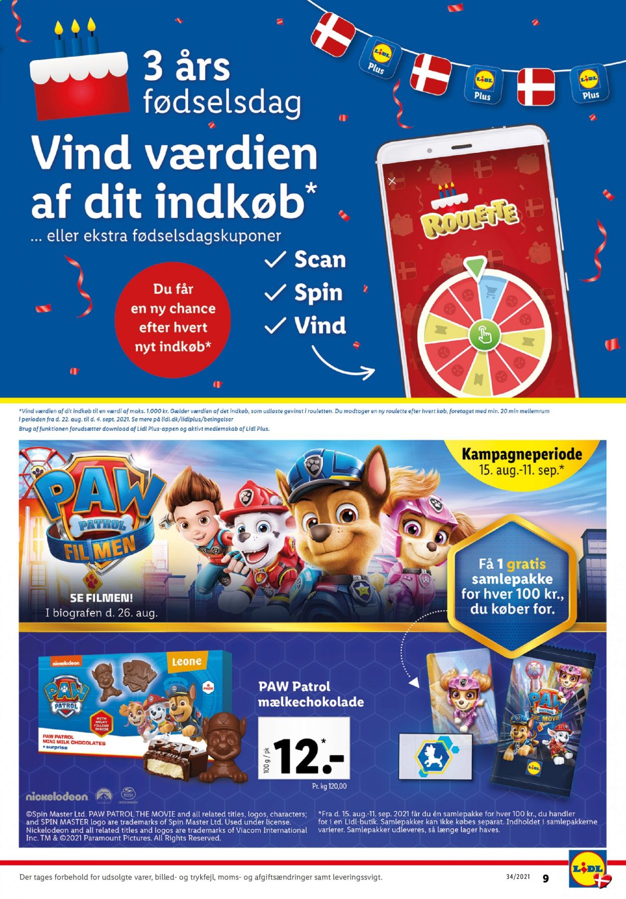 Lidl tilbud - 22.8.2021 - 28.8.2021. Side 9