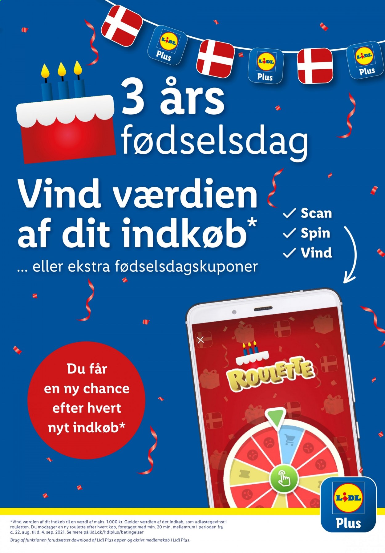 Lidl tilbud - 29.8.2021 - 4.9.2021. Side 1