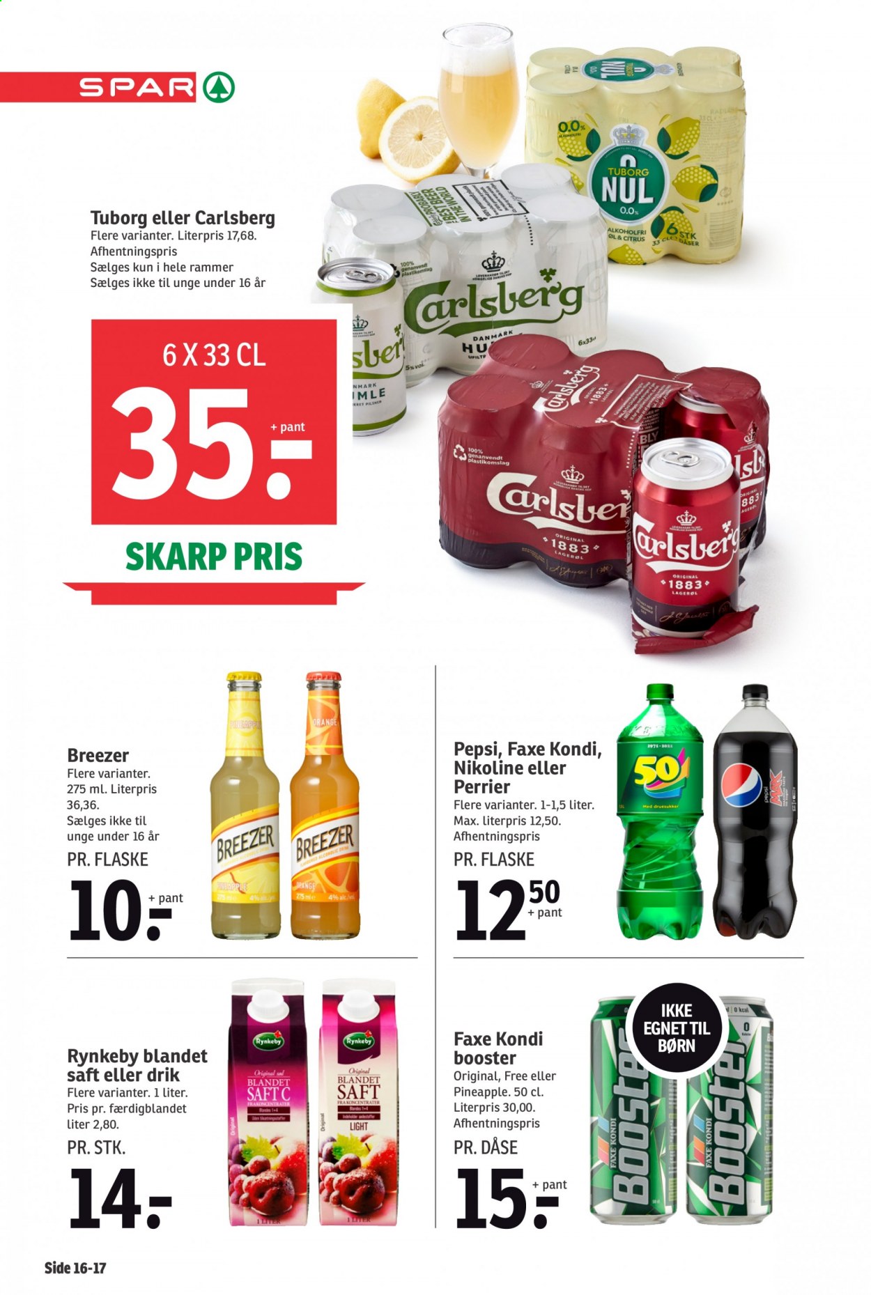 SPAR tilbud - 28.8.2021 - 3.9.2021. Side 16