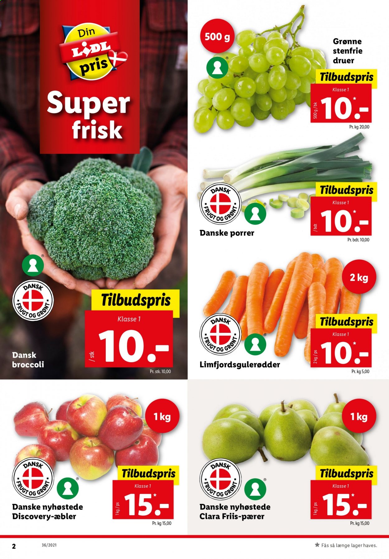 Lidl tilbud - 5.9.2021 - 11.9.2021. Side 2